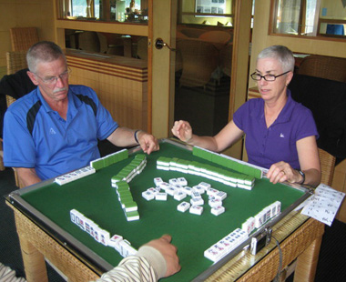 mahjong board