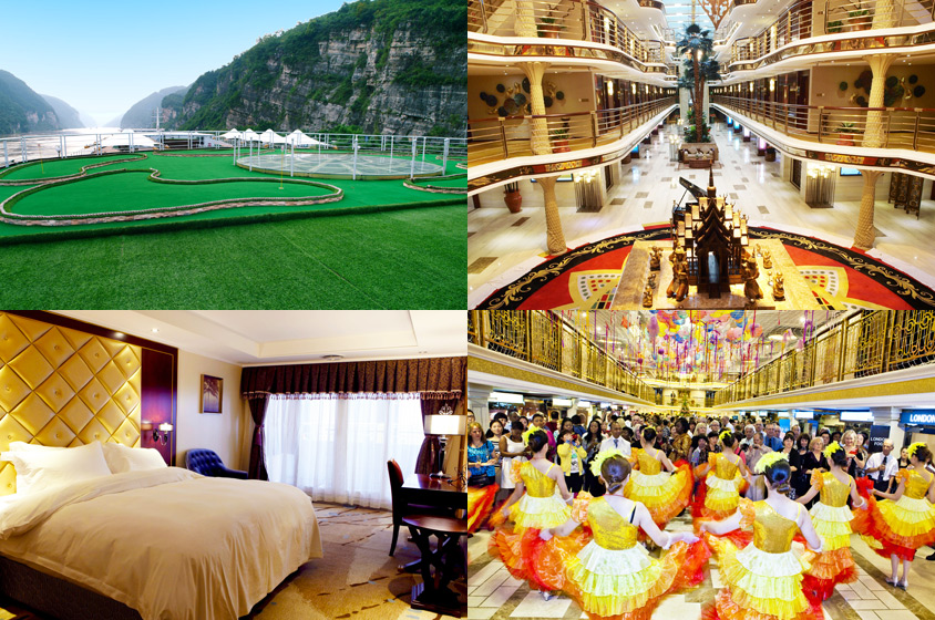 Largest Cruise Ship on Yangtze River - Yangtze Gold Cruises