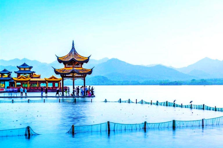 West Lake View at Jixian Pavilion