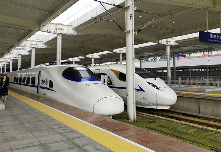 China High Speed Trains (D Trains)