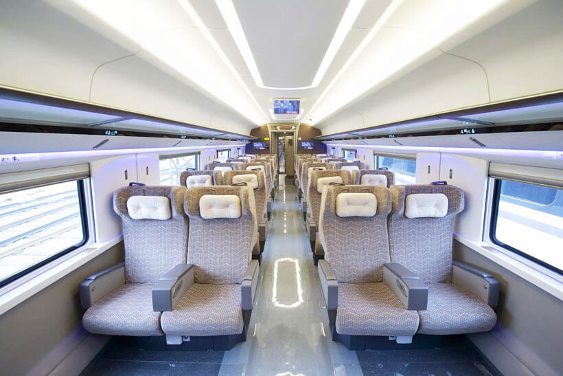 Business Class Train Seats