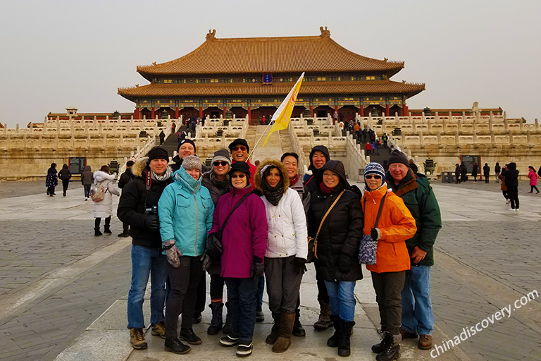 Beijing Forbidden City in Winter