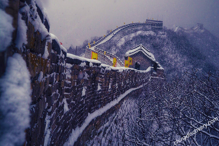 Beijing Great Wall in Winter