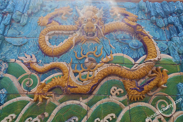 Forbidden City - Nine-dragon Screen