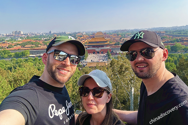 Panoramic View of Forbidden City