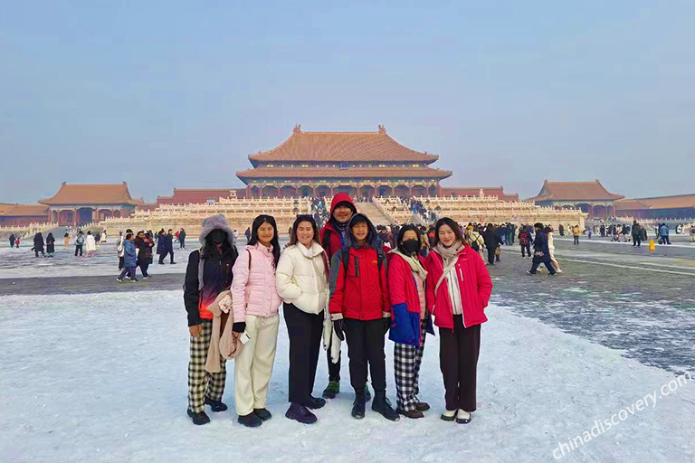 Forbidden City in Winter