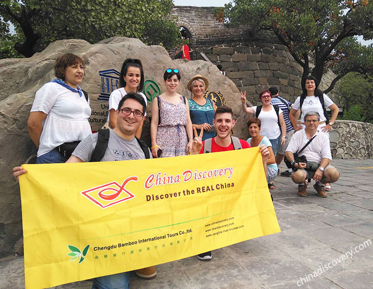  Maria's Family - Mutianyu Great Wall