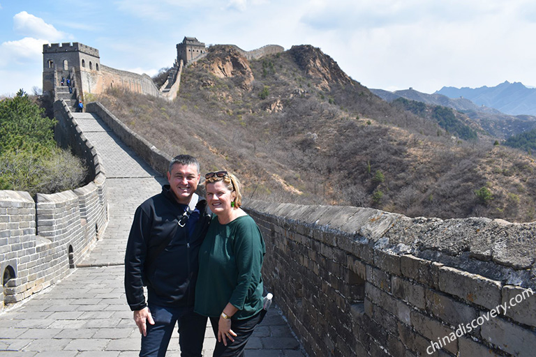 Our Delighted Customers in Jinshanling Great Wall