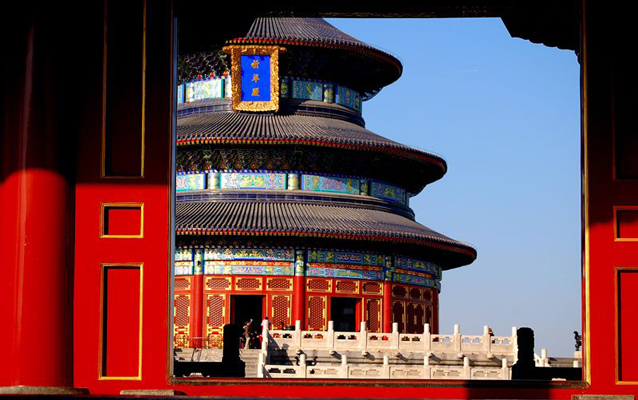 The majestic Temple of Heaven in Beijing