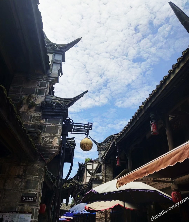 Zhenjiang Temple in Huanglongxi Ancient Town