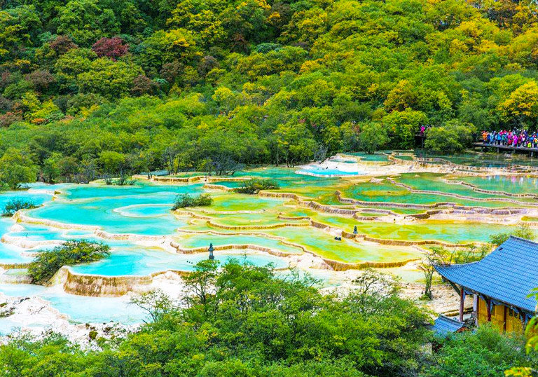 Huanglong Scenic Valley