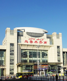 Lanzhou Xinjiang Rail Map