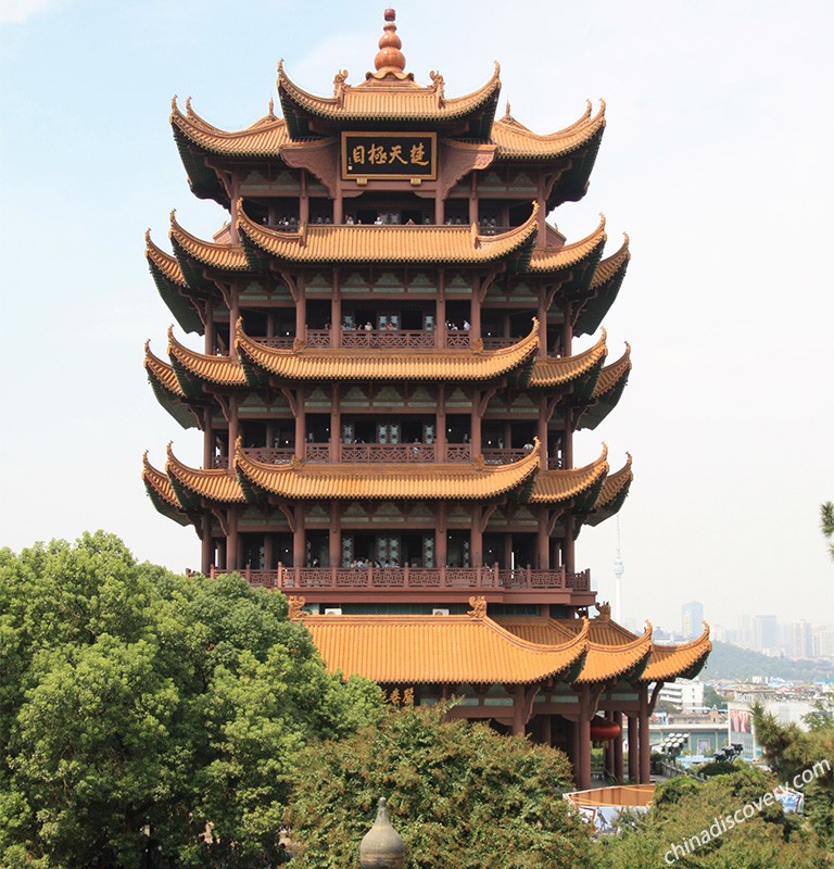 Changsha High Speed Train - Yellow Crane Tower