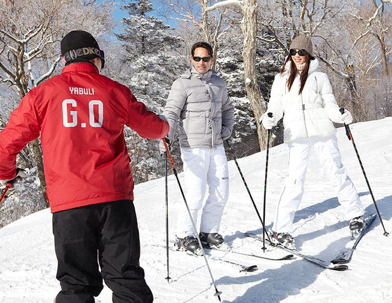 Skiing Course at Club Med Yabuli