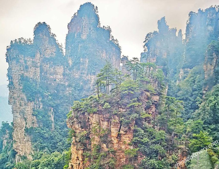 Tianzi Mountain Pillar Forest Taken by Chona from Philippines in September, 2018