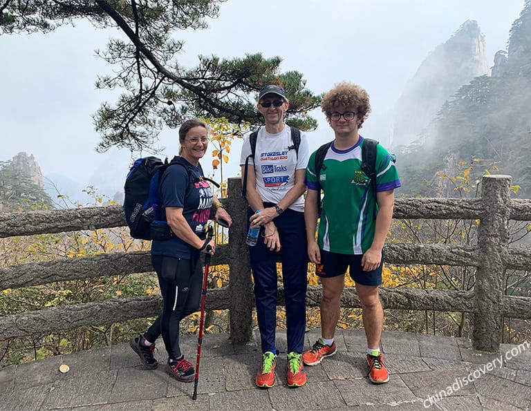 Murray from UK - Yellow Mountain, Huangshan