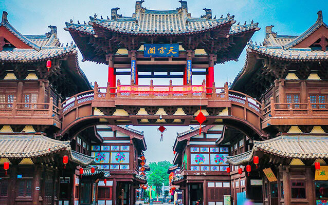 Magnificent Huayan Temple in Datong