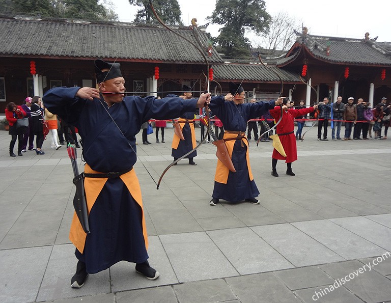 Dujiangyan Confucius Temple Archery  