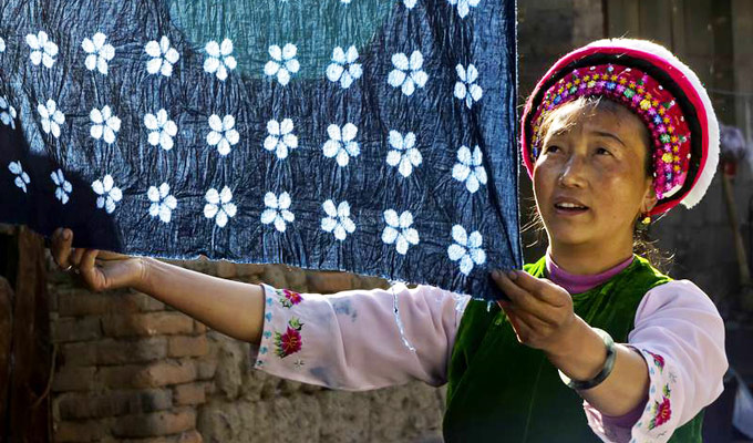 Tie-dyeing of the Bai Ethnic in Dali