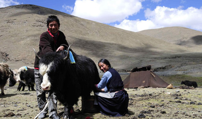 Tibetan People in Tibet