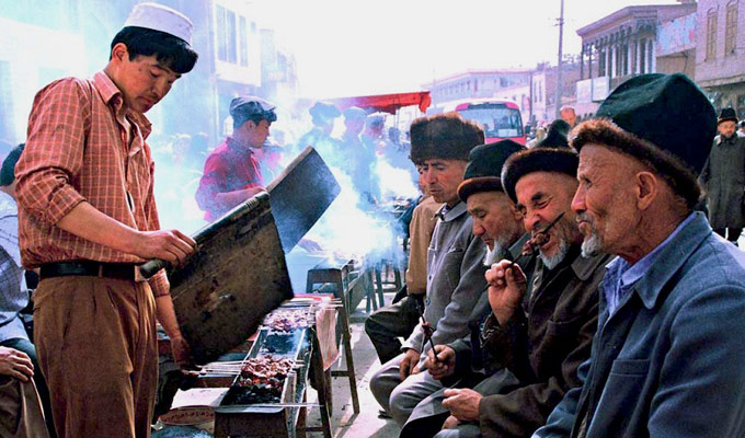 Uyghur Ethnic Minority's Snack