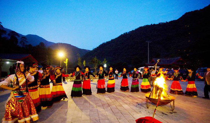 Torch Festival of Yi Ethnic Minority