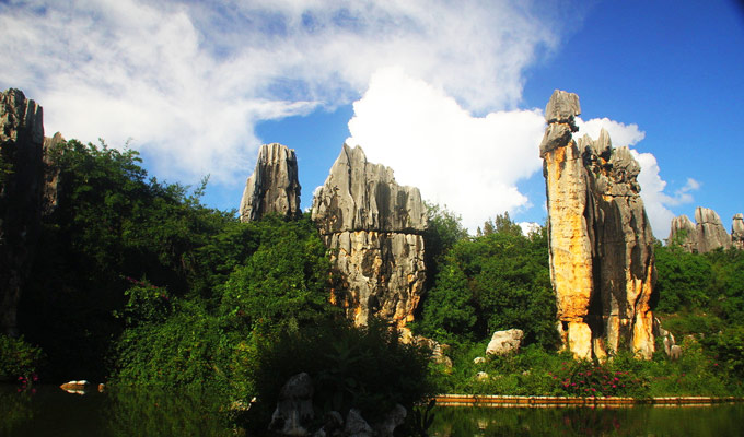 Lesser Stone Forest in Kunming