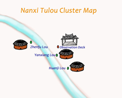 Nanxi Tulou Cluster Map