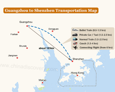 Guangzhou Transportation Map: Metro, Flights & Trains Maps 2020/2021