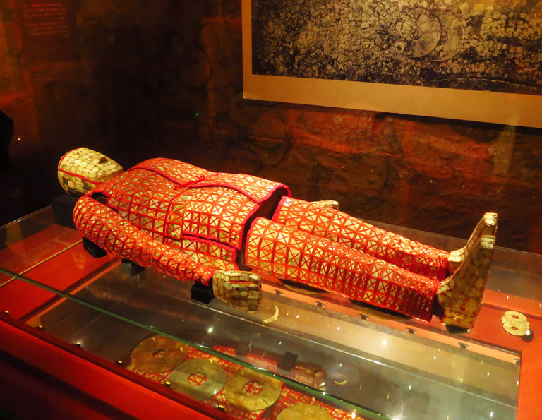 Jade Burial Garment at Museum of the Mausoleum of Nanyue King