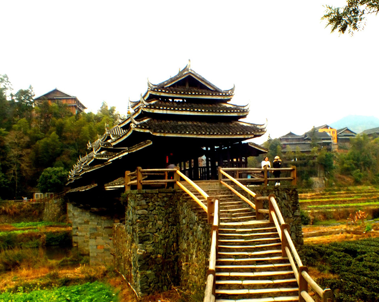 Wind and Rain Bridge in Chengyang