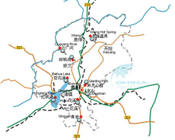 Guangzhou Guiyang High Speed Train Maps & Railway Stations