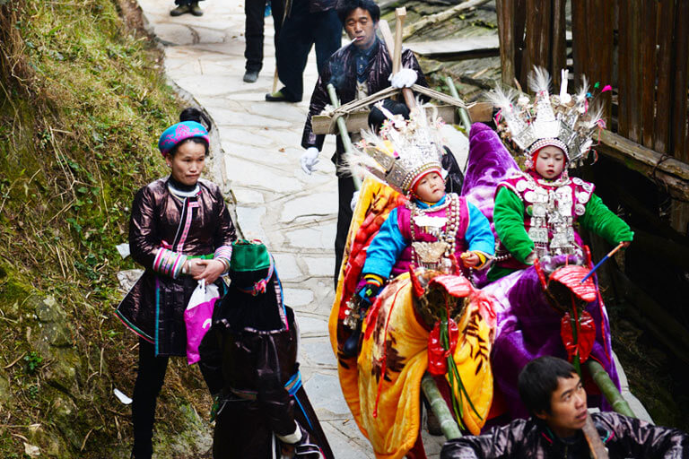 Guizhou Attractions - Huanggang Dong Village