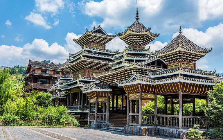 Architectures in Zhaoxing Dong Village