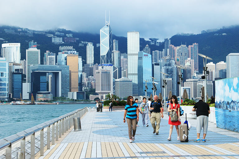 Visit Hong Kong Island by Walking