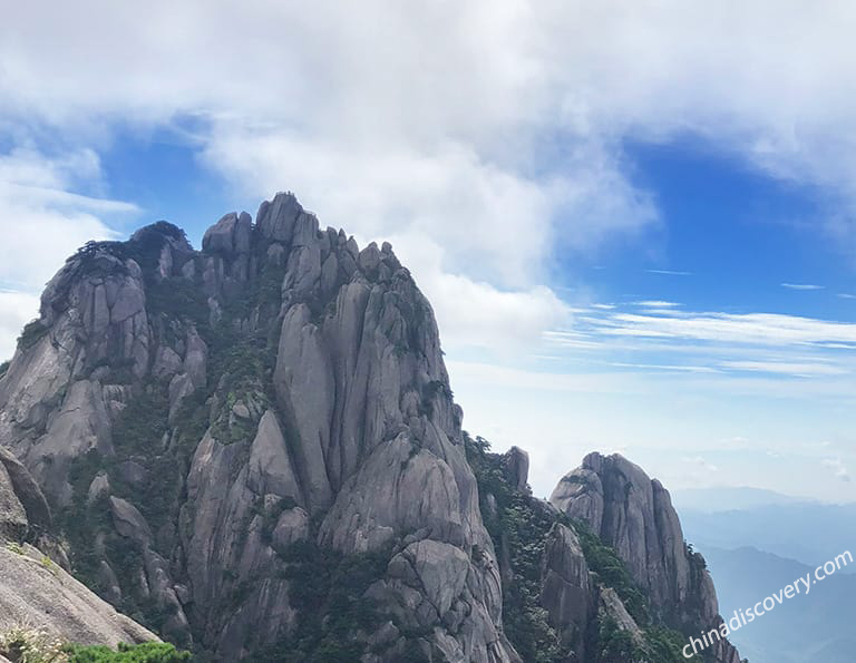 Lotus Peak - the Highest Peak on Yellow Mountain