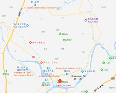 Tunxi Old Street Map