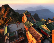 Sunrise of Wudang Mountain