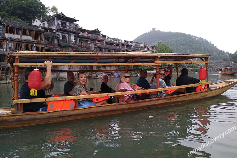 Tuojiang River of Fenghuang Ancient Town