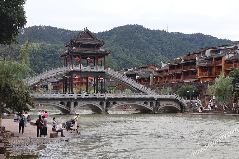 Snow Bridge of Fenghuang Ancient Town