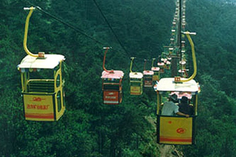 Cableway on Mount Lu