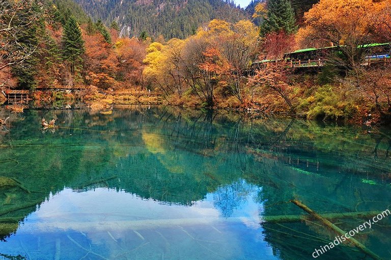 Juizhiagou Scenery, Jiuzhaigou Photo Gallery