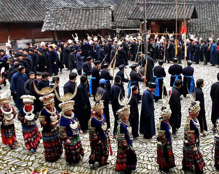 Lusheng Hall of Zhouxi