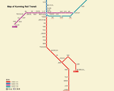 Kunming Subway Map