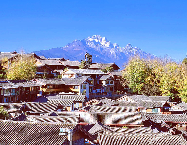 Lijiang Old Town Full View-2021-Louis from Singapore