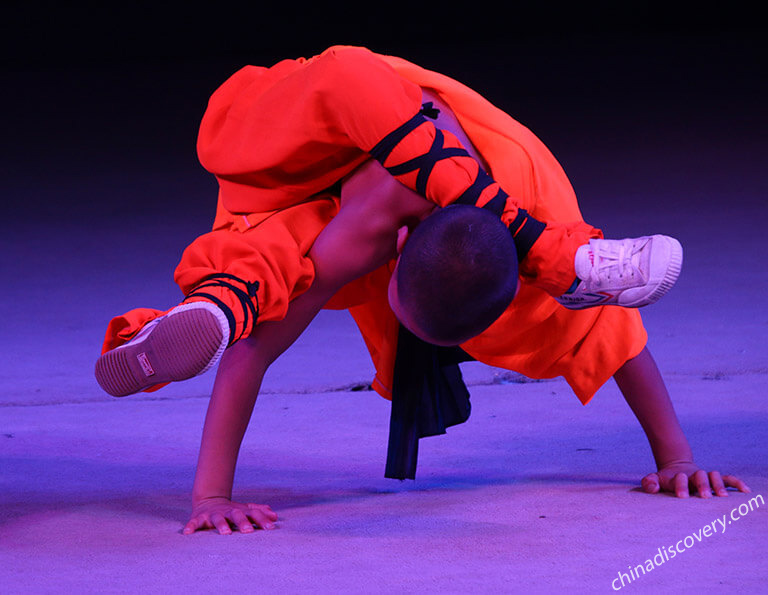 Shaolin Temple Kungfu Show at Shaolin Wushu Hall