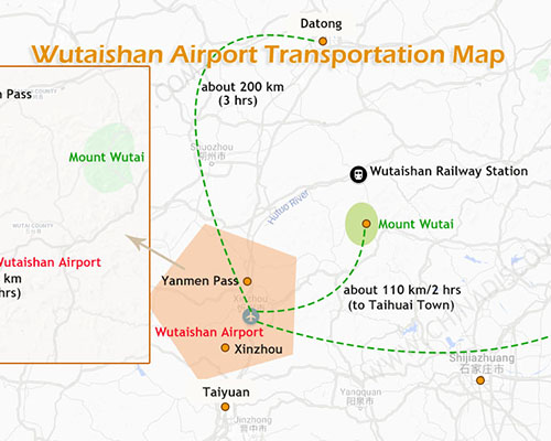 Mount Wutai Map