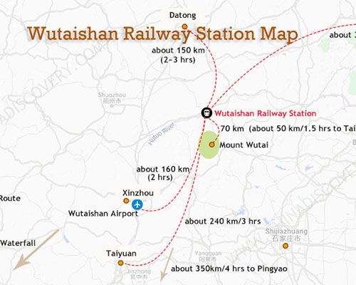 Mount Wutai Map