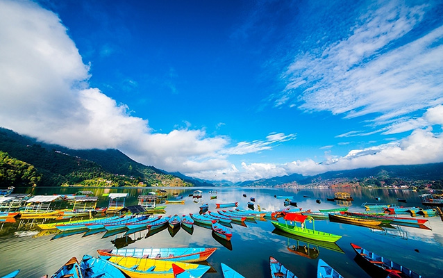 Phewa Lake in Pokhara