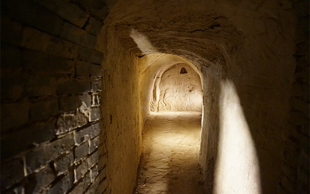 Tunnel in Zhangbi Ancient Castle